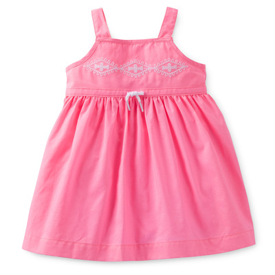 Woven Embroidered Sundress, Carters, 