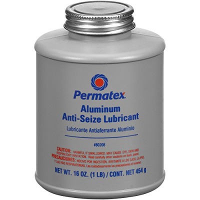 Permatex 80208 Anti-Seize Lubricant with Brush Top Bottle, 16 oz., Amazon, 