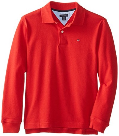 Tommy Hilfiger Boys 8-20 Long Sleeve Ivy Polo Shirt, Amazon, 