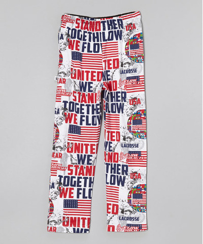White 'United We Stand' Warm-Up Pants, Zulily, 