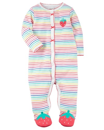 Baby Girl Snap-Up Strawberry Cotton Sleep & Play | Carters.com, Carters, 