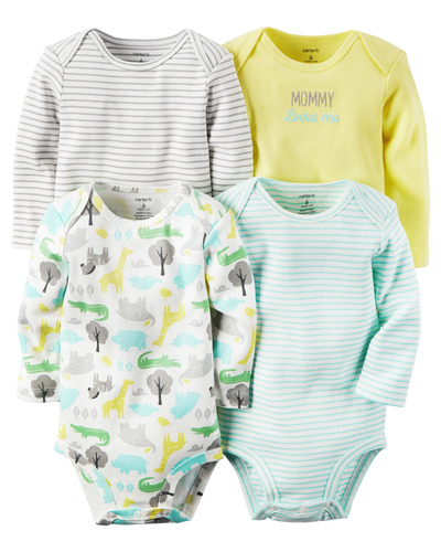 Baby Girl 4-Pack Original Bodysuits | Carters.com, Carters, 