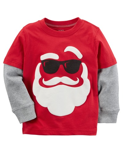 Toddler Boy Santa Double-Decker Tee | Carters.com, Carters, 