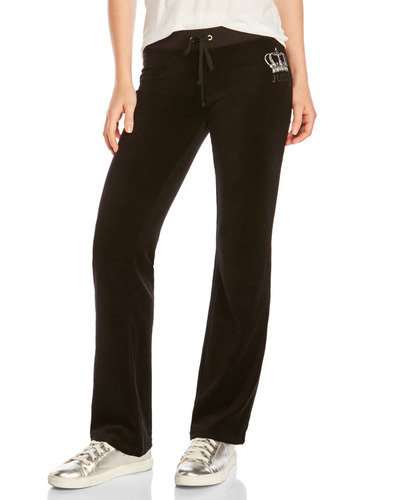 JUICY COUTURE Crystal Crown Velour Track Pants, c21stores, 