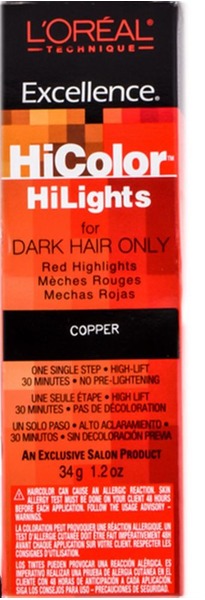 L'Oreal Excellence HiColor Copper HiLight, 1.2 oz (Pack of 4), Ebay, 