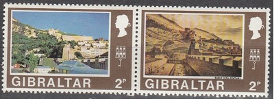 Gibraltar #248b MNH F-VF CV $3.00 (V42), HipStamp, 