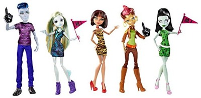 Monster High We Are Monster High Student Disembody Council Doll Set, Amazon, 