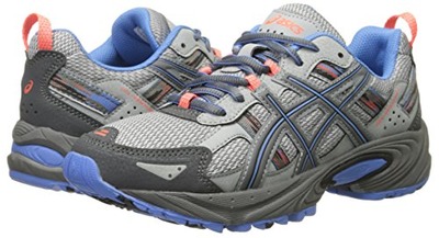 ASICS Women's Gel-Venture 5 Running Shoe, Silver Grey/Carbon/Dutch Blue, 10 M US, Amazon, 
