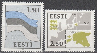 Estonia #209-10 MNH CV $3.35 (K379), HipStamp, 