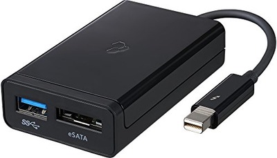 Kanex Thunderbolt to eSATA plus USB 3.0 Adapter, Amazon, 
