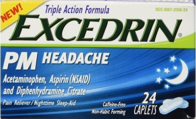 Excedrin PM Headache Caplets-24 ct, Amazon, 