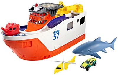Matchbox Mission: Marine Rescue Shark Ship (Discontinued by manufacturer), Amazon, 