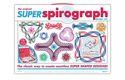 Super Spirograph 75-piece Jumbo Kit (50th Anniversary Edition), Amazon, 