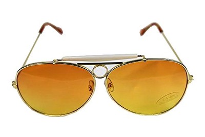 Las Vegas Fear and Loathing Orange Lens Sunglasses Glasses Hunter S. Thompson, Amazon, 