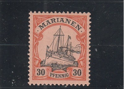 Mariana Islands Scott# 22 MH (1901 Kaiser's Yacht), HipStamp, 