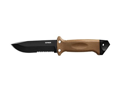 Gerber 22-01400 LMF II Survival Knife, Coyote Brown, Amazon, 