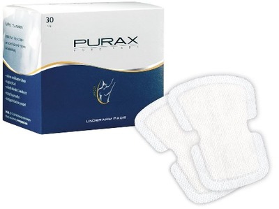 PURAX Pure Pads Antiperspirant Adhesive Underarm Pads, 30 Piece, Amazon, 