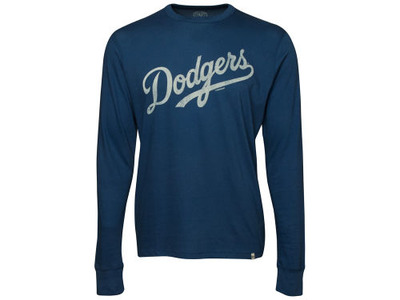 Los Angeles Dodgers 47 Brand "MLB Long Sleeve Flanker T-Shirt", Lids, 