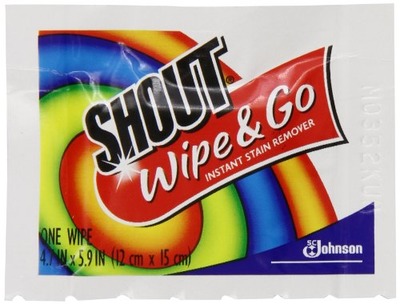 Shout Wipe & Go Wipes, 12 Count (Pack Of 3), Amazon, 