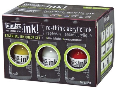 Liquitex Professional Acrylic Ink, Essential Set, Amazon, 