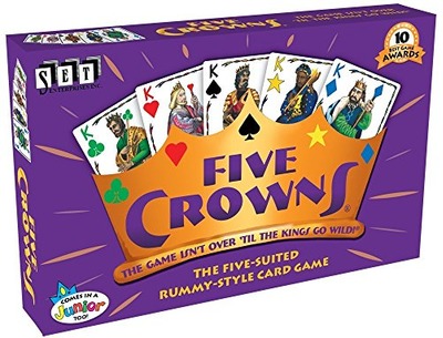 Five Crowns Card Game, Amazon, 