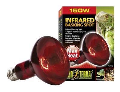 Exo Terra Heat-Glo Infrared Spot Lamp, 150-Watt/120-Volt, Amazon, 