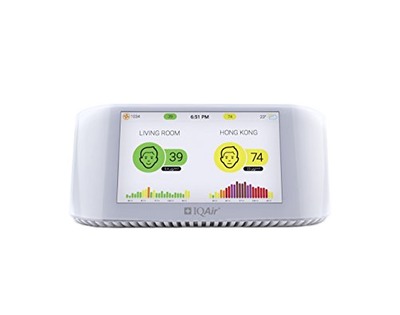 IQAir AirVisual Pro Air Quality Monitor, Amazon, 