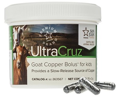 UltraCruz Goat Copper Bolus for kids, 25 X 2 grams, Amazon, 