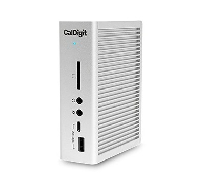 CalDigit TS3 Plus - Thunderbolt 3 Dock with (0.5m/19 in) cable - 85W Charging, 7x USB 3.1 Ports, USB-C Gen 2, DisplayPort, UHS-II SD Card Slot, LAN, Optical Out, for 2016+ Macbook Pro & Windows PC, Amazon, 