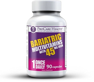 Bariatric Once-A-Day Multivitamin 90 Ct Capsule- Made for Gastric Bypass Sleeve WLS Surgery, Amazon, 