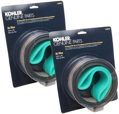 Kohler (2 Pack) 47 883 03-S1 Engine Air Filter With Pre-Cleaner Kit For K361, CH18, CH20, CH25 And CV17 - CV22, Amazon, 