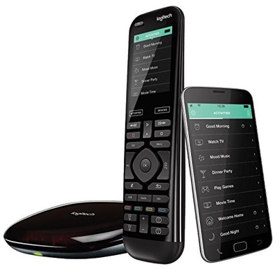 Logitech Harmony Elite Remote Control, Hub and App, works with Alexa, Amazon, 