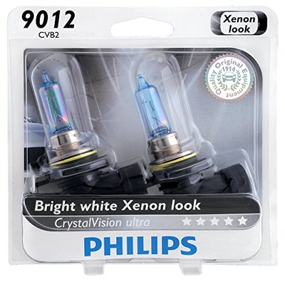 Philips 9012CVB2 CrystalVision Ultra Upgrade Headlight Bulb (9012 HIR2), 2 Pack, Amazon, 
