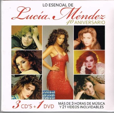 Lucia Mendez : Lo Esencial 3CDs+1DVD, Amazon, 