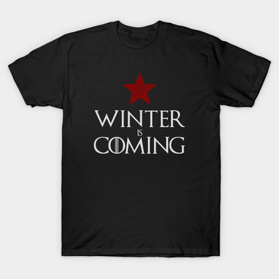 Winter Soldier is Coming (v. 2) T-Shirt, TeePublic, 