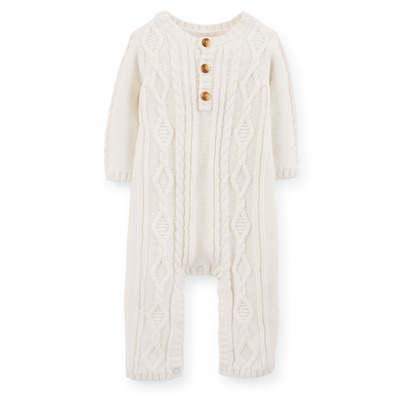 Cable Knit Coverall, Carters, 