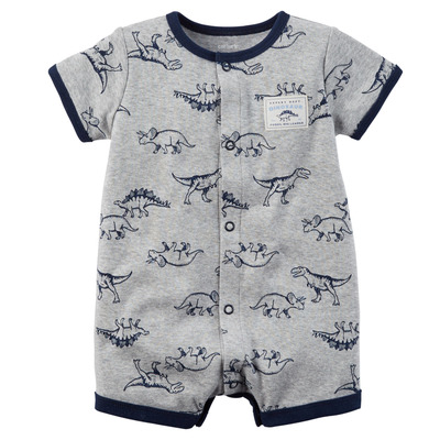 Snap-Up Cotton Romper, Carters, 
