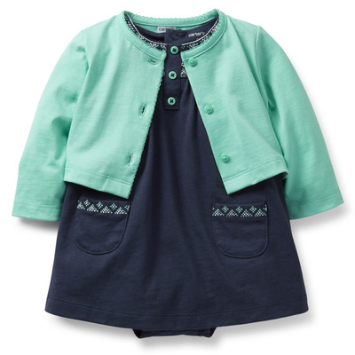 2-Piece Dress & Cardigan Set, Carters, 