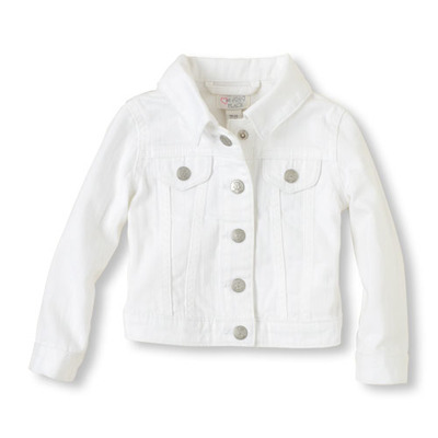 White Denim Jacket, ChildrensPlace, 
