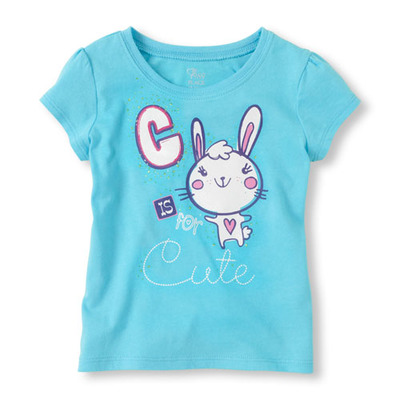 c for cutie graphic tee, ChildrensPlace, 