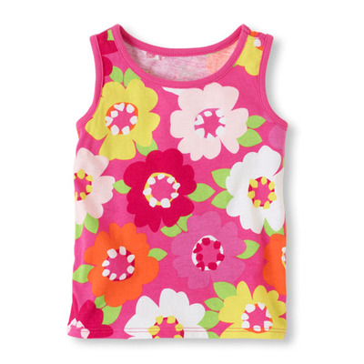 floral matchables tank top, ChildrensPlace, 