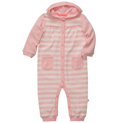 Cotton Snap-Up Hooded Jumpsuit, Carters, 