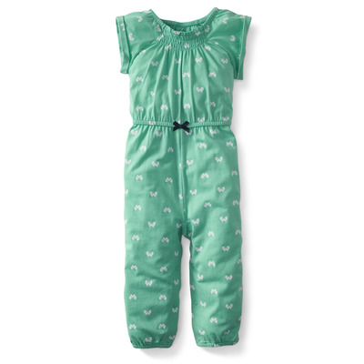 Jersey Printed Jumpsuit, Carters, 