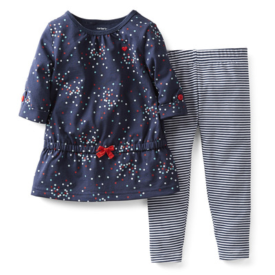 2-Piece 3/4-Sleeve Tunic & Legging Set, Carters, 