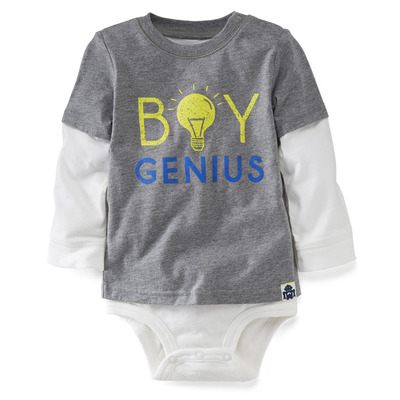 Boy Genius Bodysuit, Carters, 