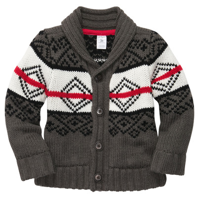 Shawl Collar Sweater Knit Cardigan, Carters, 