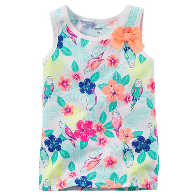 Floral Bow Tank, Carters, 