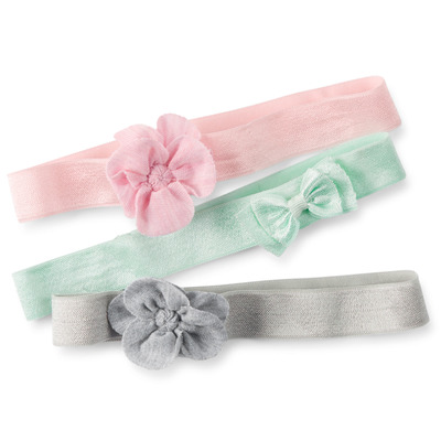 3-Pack Stretch Head Wraps, Carters, 
