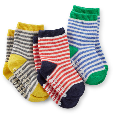 3-Pack Pinstripe Socks, Carters, 