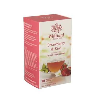 Strawberry & Kiwi Tag & Envelope Teabags, whittard, 